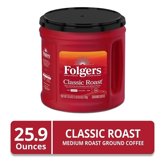 Folgers Classic Roast Coffee - Picture 6 of 7